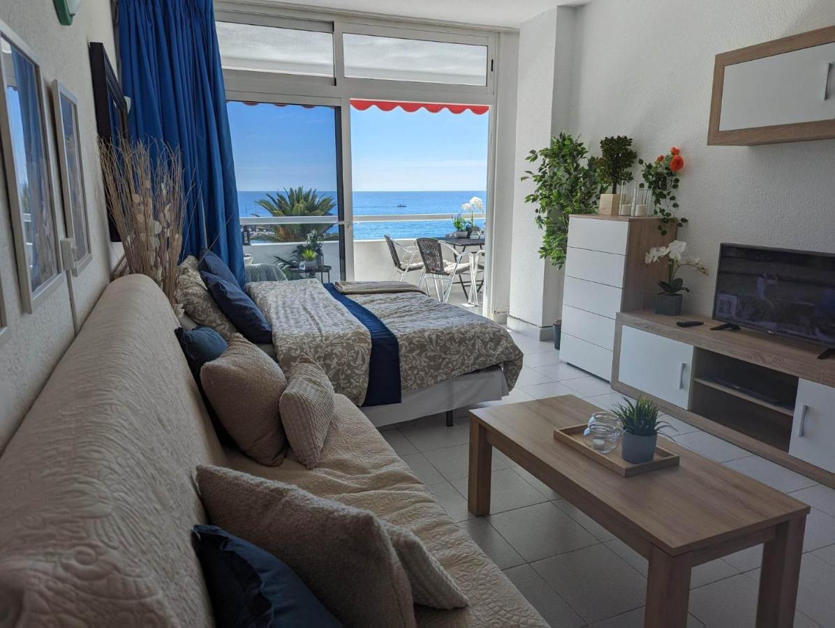 Beachfront Studio Apartment Puerto Rico Puerto Rico  Bagian luar foto