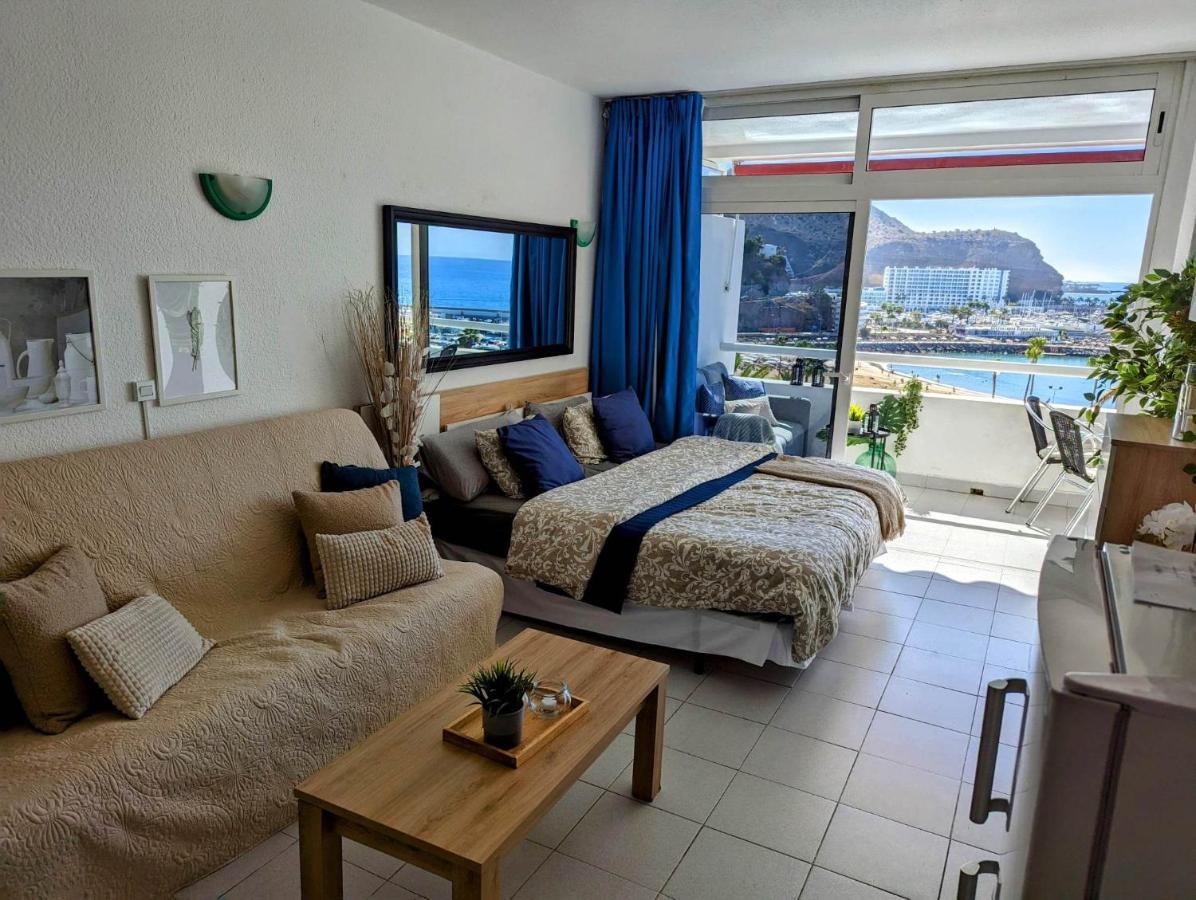 Beachfront Studio Apartment Puerto Rico Puerto Rico  Bagian luar foto