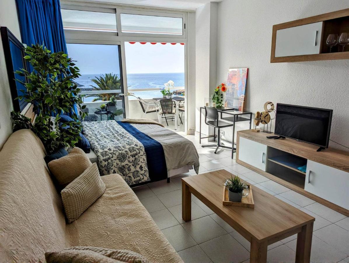 Beachfront Studio Apartment Puerto Rico Puerto Rico  Bagian luar foto